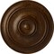 Ekena Millwork Small Classic Ceiling Medallion (Fits Canopies up to 10"), 40 1/4"OD x 3 1/8"P, Root Beer Crackle CM40CLRBC - alternate 1